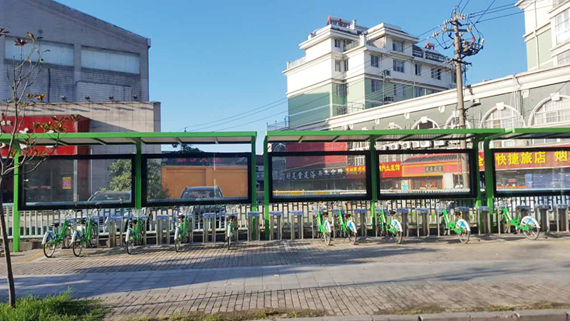 江蘇省儀征市公共自行車棚新建項目3